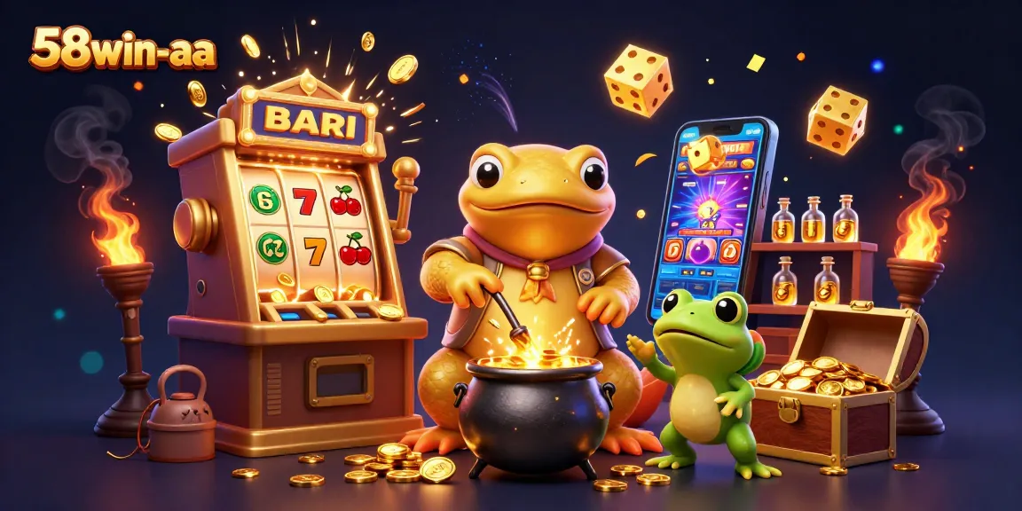 Experience thrills with 58win-aa as the golden salamander alchemist transforms base metals into gold.