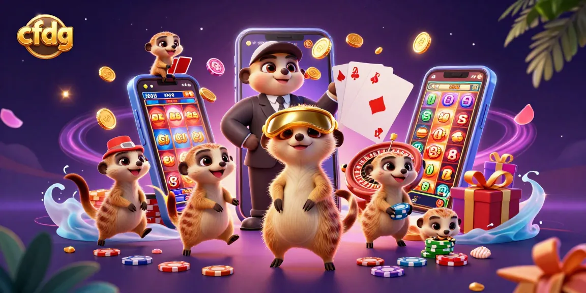 Experience thrilling casino fun with meerkats managing cfdg's vibrant gaming scene.