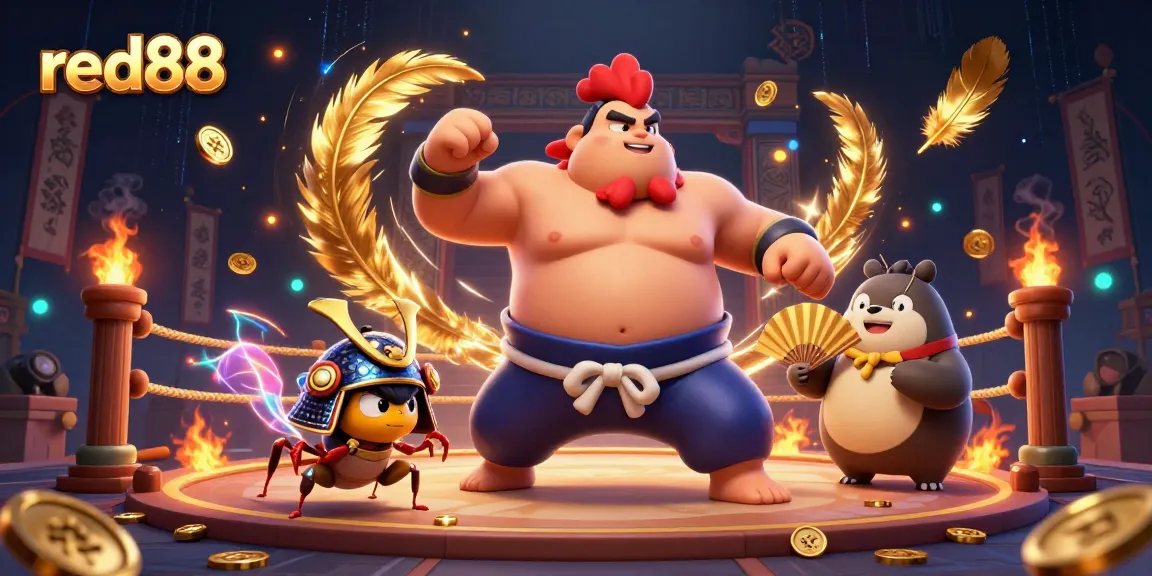 Witness the vibrant energy of red88 casino with powerful characters and dynamic game elements!