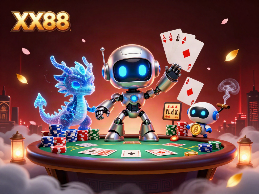 Engage with the excitement of XX88 casino games featuring animated characters and vibrant elements.