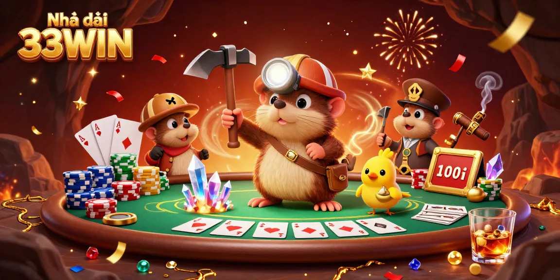 Win big at Nhà cái 33WIN with thrilling poker adventures in a vibrant casino setting.