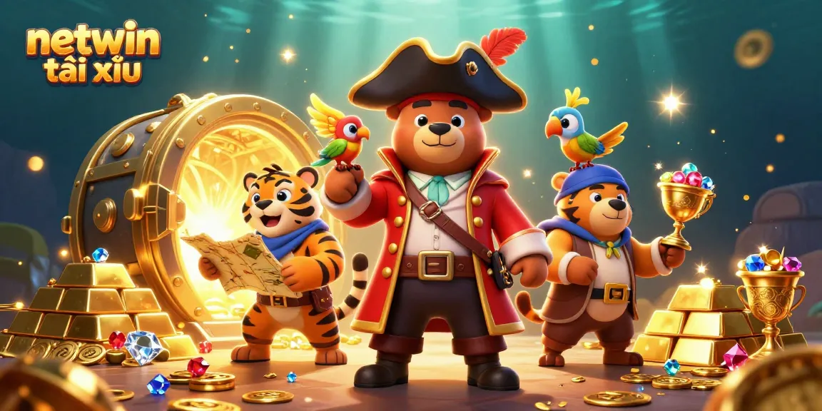Engage in netwin tài xỉu with thrilling treasure hunts led by a pirate crew!