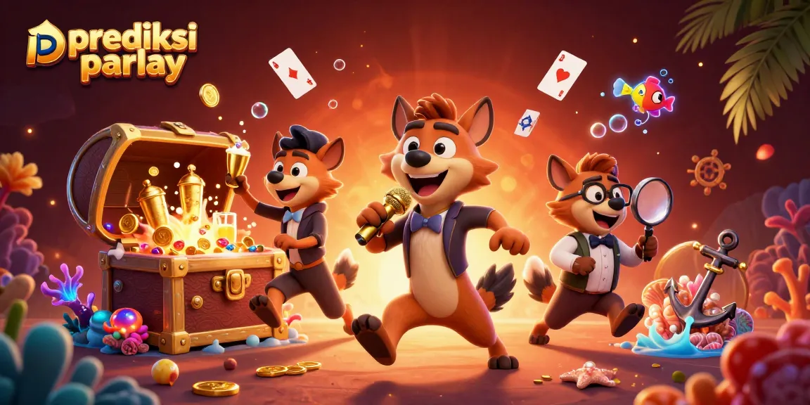 Place bets with strategic prediksi parlay strategies at this lively comedy casino scene.