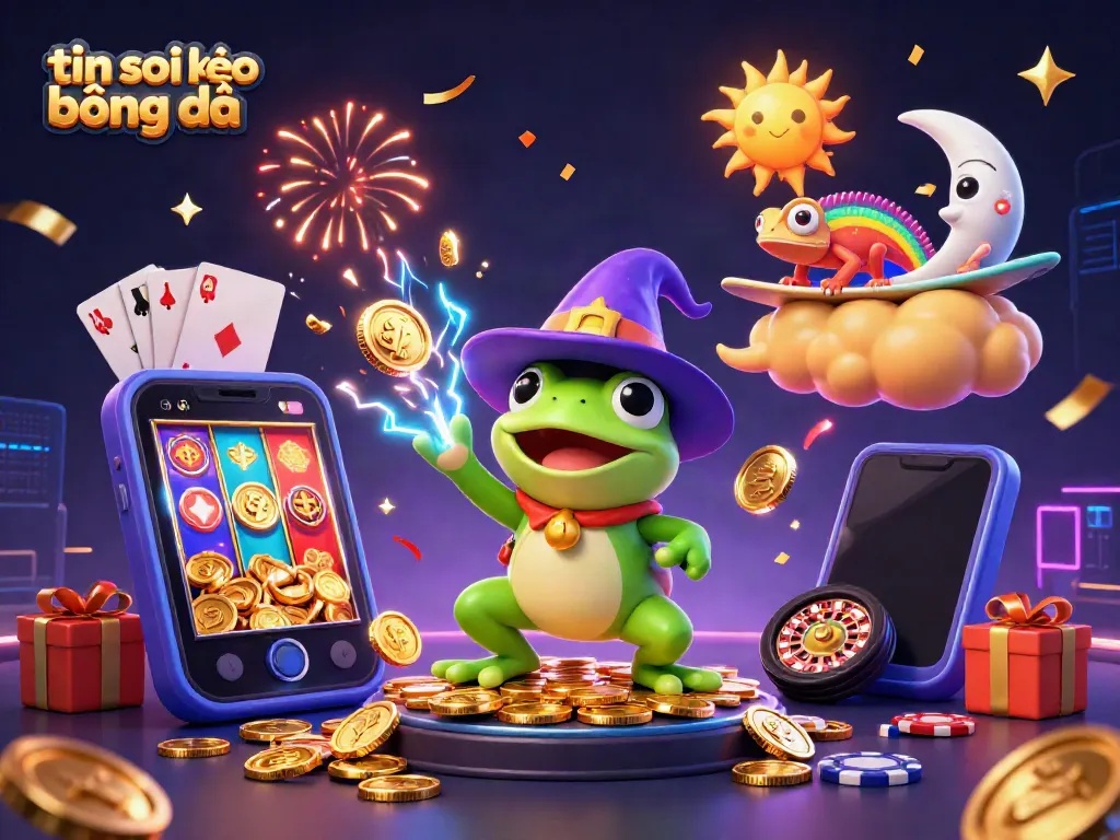 Experience thrilling winning moments with tin soi kèo bóng đá showcasing dynamic gaming elements.