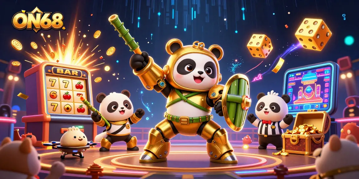 Experience the thrill of winning jackpots at ON68 with a vibrant casino scene