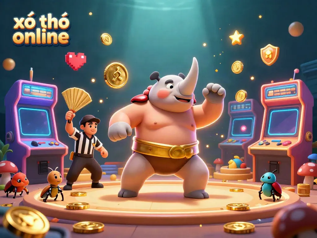 Experience the excitement of xổ số online with thrilling characters and vibrant casino elements.