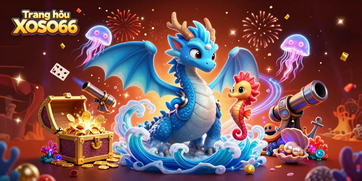Win big and enjoy the thrill at Trang chủ XOSO66 with colorful ocean-themed casino elements.