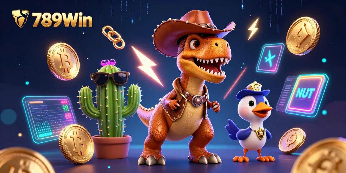 Bettors enjoy thrilling games with 789Win's vibrant casino-themed illustration showcasing rich elements.