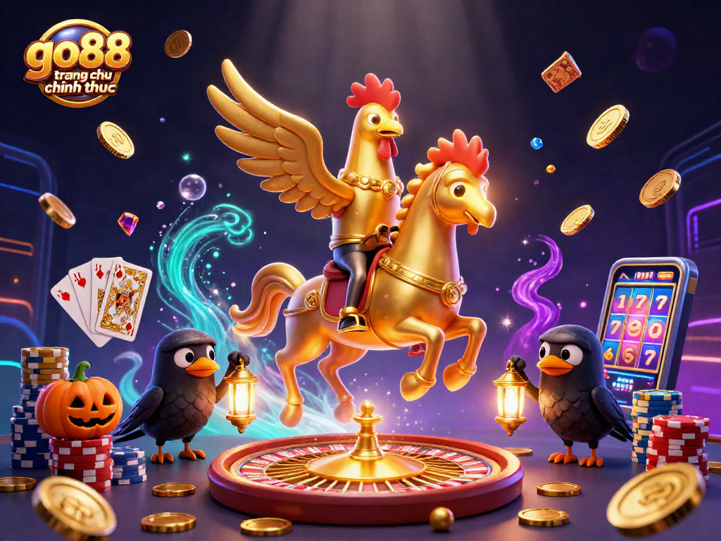 Engage in exciting gameplay with go88 trang chu chinh thuc in a vibrant casino scene.