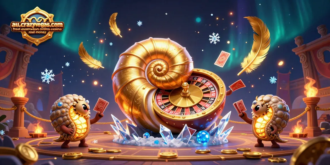 Spin the golden roulette with the nautilus at au.crazyvegas.com best australian online casino real money