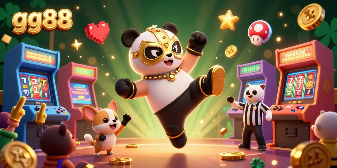 Experience thrilling action at gg88 with vibrant 3D characters and dynamic casino game elements.