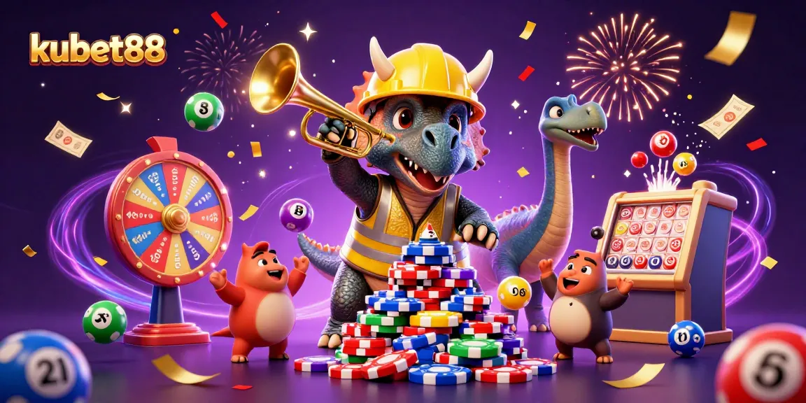 Win big with kubet88 in a vibrant casino scene filled with excitement and colorful games.