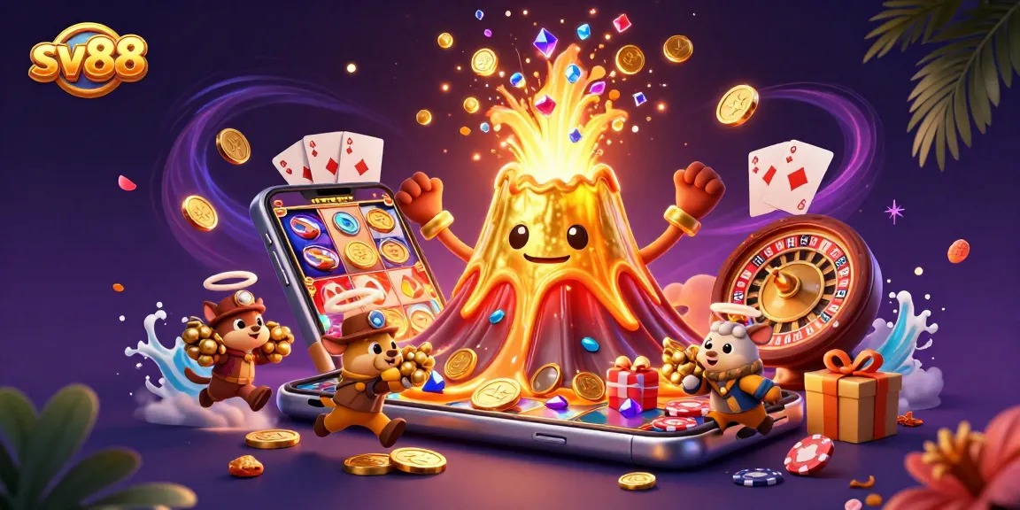 Experience thrilling wins at sv88 with lively treasures and dynamic slot games in a vibrant casino setting.