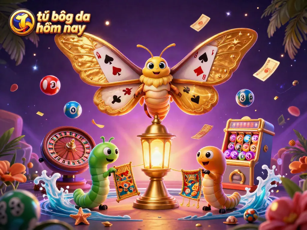 Engage with tỷ lệ bóng đá hôm nay through a vibrant 3D illustration of dynamic casino scenes.