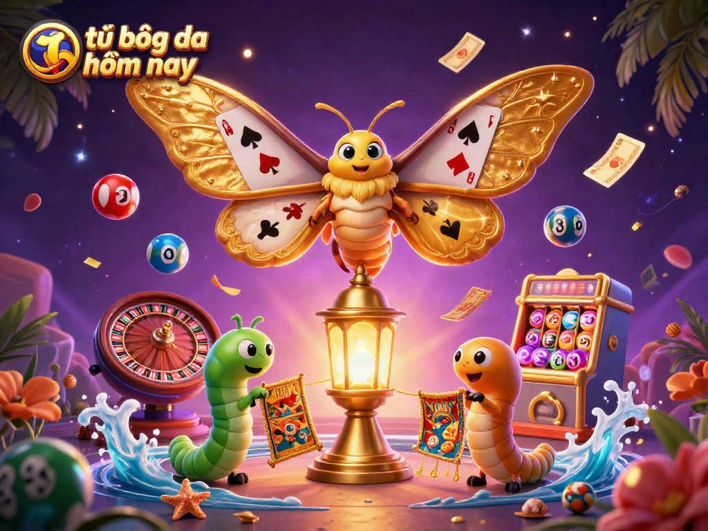 Engage with tỷ lệ bóng đá hôm nay through a vibrant 3D illustration of dynamic casino scenes.