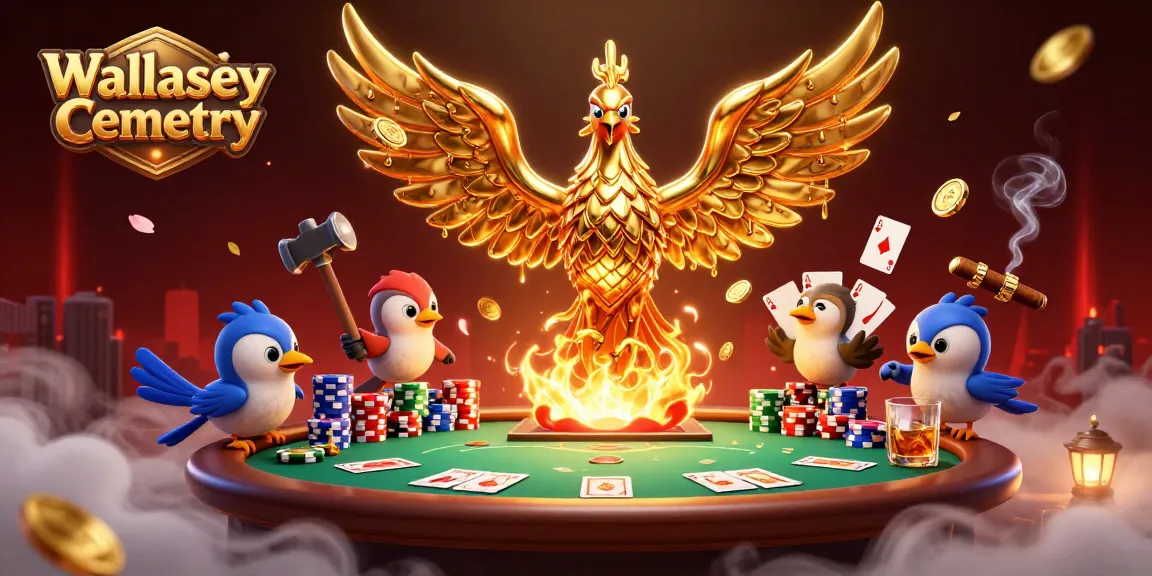 Experience thrilling action at Wallasey Cemetery casino with vibrant poker elements.