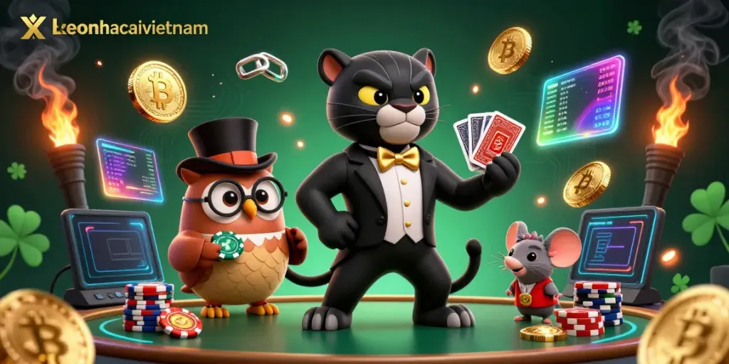 Experience gaming excitement with keonhacaivietnam's vibrant 3D casino scene.