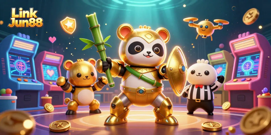 Experience thrilling gameplay at Link Jun88 featuring vibrant characters and dynamic casino action.