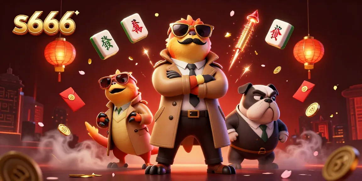 Experience the thrill of s666 casino gaming with raptors and a bulldog at the VIP lounge.