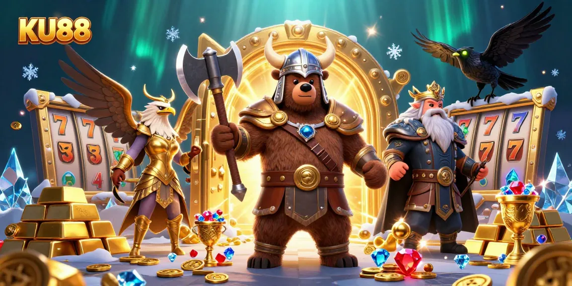 Experience the thrill of winning with KU88's vibrant casino gaming scene filled with treasures.