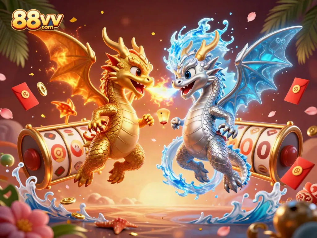 Experience thrilling slots action with 88vv com through dynamic dragons and immersive casino elements.
