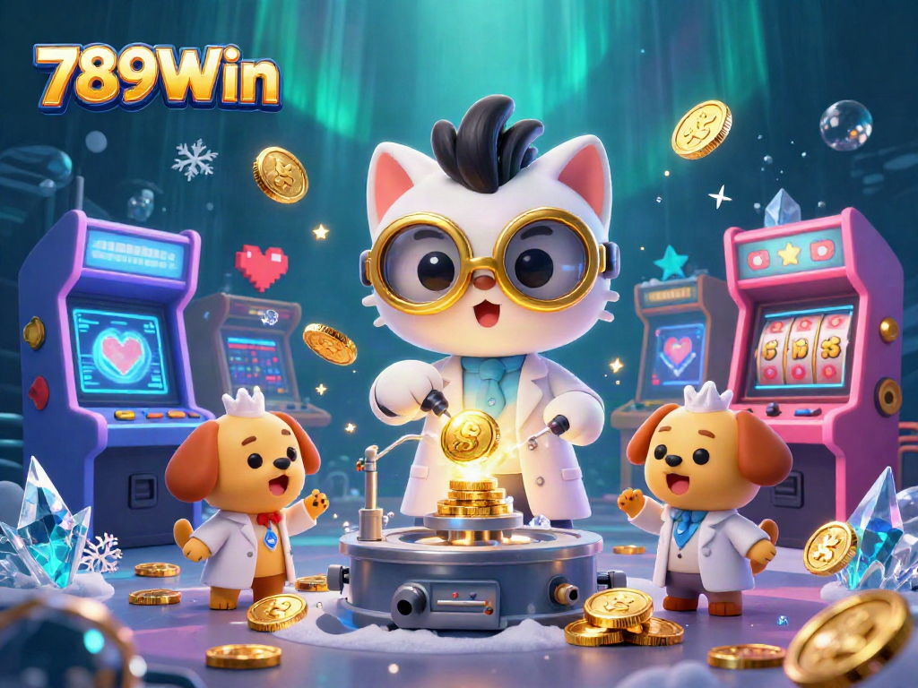 Experience the excitement of 789Win with captivating casino gameplay elements and vibrant characters.