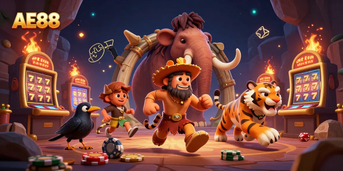 Experience the thrilling AE88 casino adventure with engaging characters and exciting slot games.