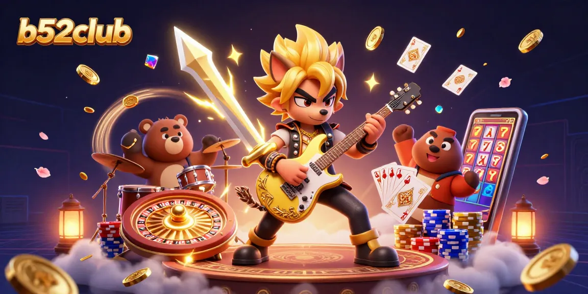 Experience thrilling gameplay at b52club with vibrant gaming elements and action-packed characters.
