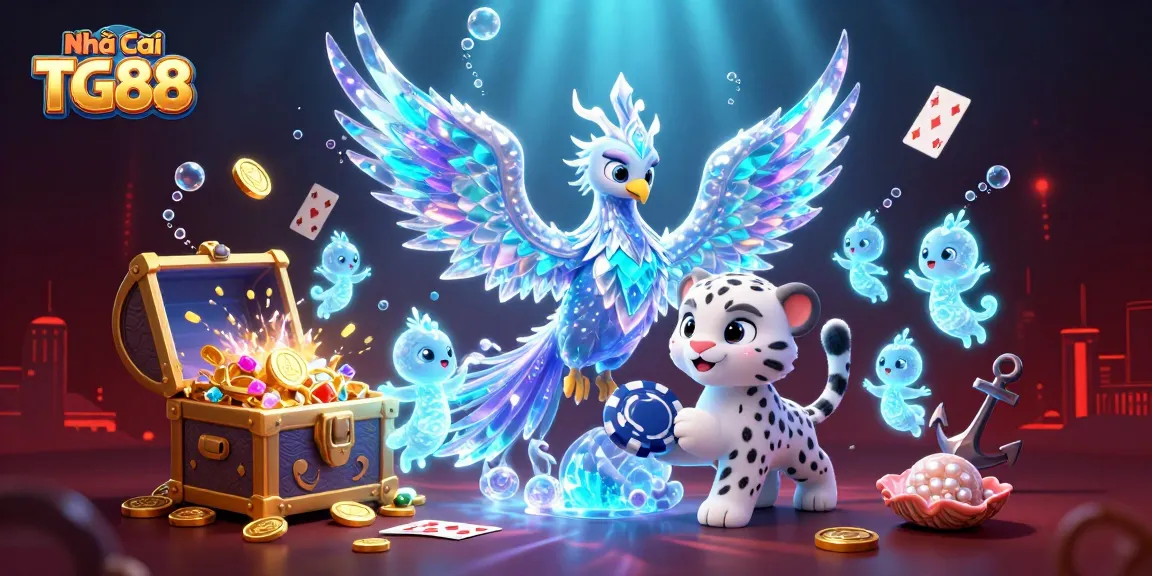 Experience extraordinary gaming at Nhà cái TG88 featuring vibrant characters and dynamic casino elements.